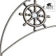 Потолочная люстра Arte Lamp Sailor 3 лампы A4524PL-3AB