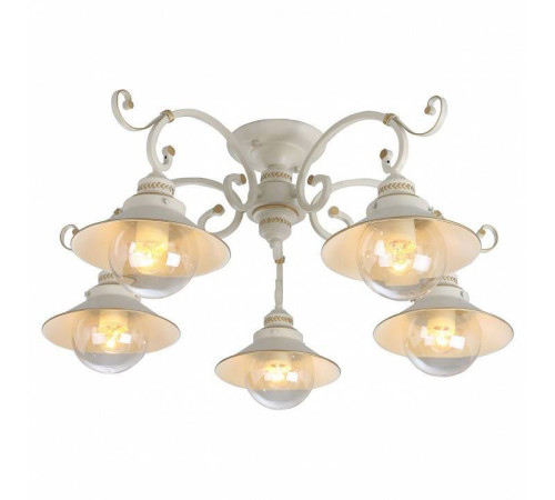 Потолочная люстра Arte Lamp Grazioso 5 ламп A4577PL-5WG
