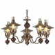 Подвесная люстра Arte Lamp Trattoria 5 ламп A5664LM-5AB