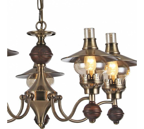 Подвесная люстра Arte Lamp Trattoria 5 ламп A5664LM-5AB
