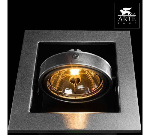 Встраиваемый светильник Arte Lamp Cardani Medio A5930PL-1SI