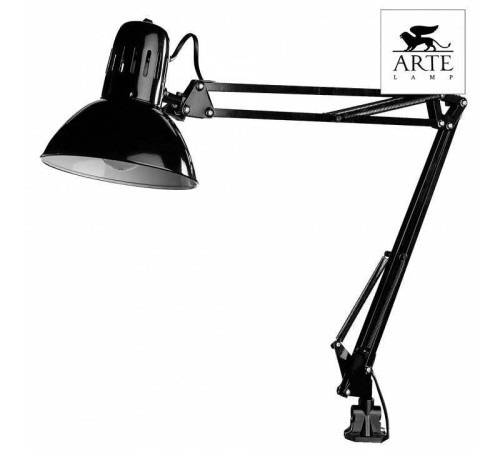 Настольная лампа офисная Arte Lamp Senior A6068LT-1BK