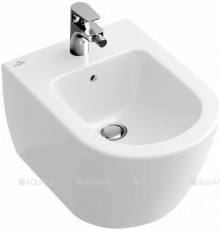 Биде подвесное Villeroy & Boch SUBWAY 2.0 375x565 мм 54000001