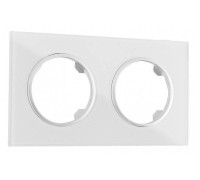 Рамка на 2 поста Arte Milano am-502.01 502.01-2.white