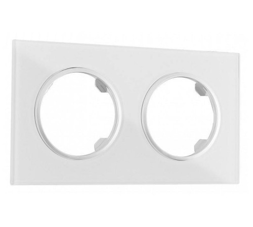 Рамка на 2 поста Arte Milano am-502.01 502.01-2.white