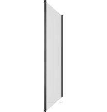 Боковое стекло Aquanet Pleasure Evo 800 мм черный анод Easy Clean AE65-F80-BT