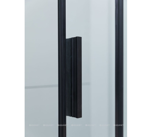 Боковое стекло Aquanet Pleasure Evo 800 мм черный анод Easy Clean AE65-F80-BT