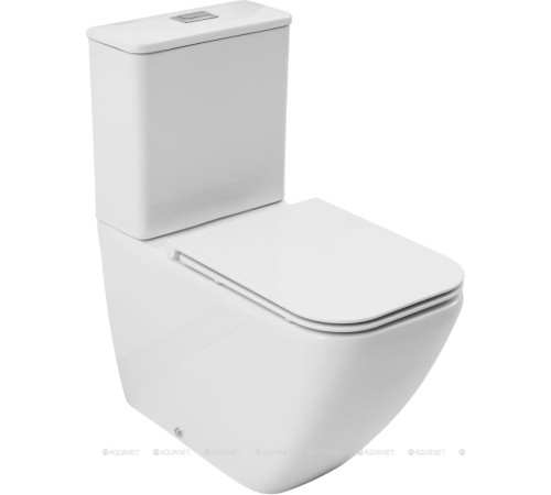 Чаша напольного унитаза Allen Brau Liberty 3 Tornado без сиденья 680х375 мм 4.33013.20