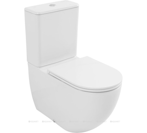 Чаша для унитаза напольного Allen Brau Priority Tornado 680x365 мм белый 4.31006.20