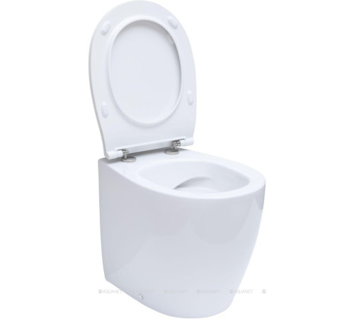 Унитаз приставной Allen Brau Fantasy rimless без сиденья 520x363 мм белый 4.11007.20