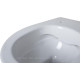 Унитаз приставной Allen Brau Fantasy rimless без сиденья 520x363 мм белый 4.11007.20