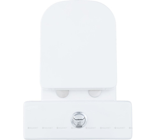 Чаша напольного унитаза Aquanet Fine-C Rimless с сиденьем Soft Close Slimseat FINE-C