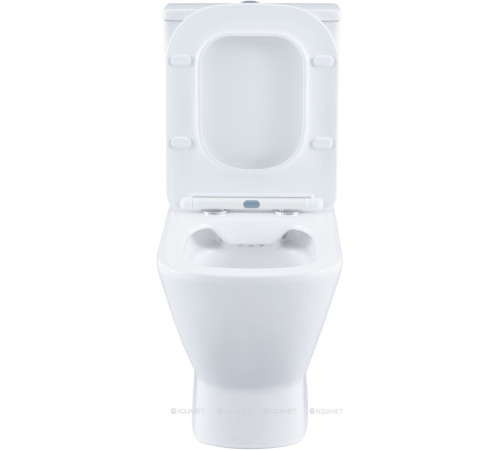 Чаша напольного унитаза Aquanet Fine-C Rimless с сиденьем Soft Close Slimseat FINE-C
