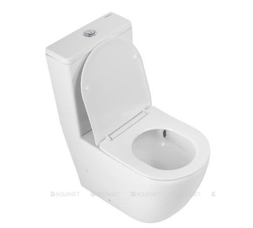 Чаша унитаза BelBagno SFERA-TOR с сиденьем смыв Tornado BB2141CP-TOR/SC