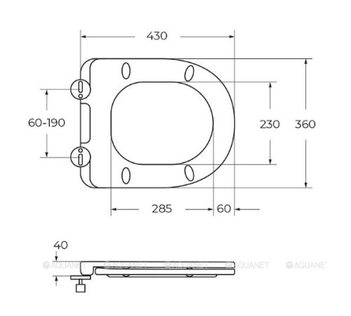 Чаша унитаза BelBagno SFERA-TOR с сиденьем смыв Tornado BB2141CP-TOR/SC