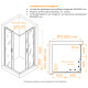 Душевой уголок RGW Classic CL-36 900x900 мм 06093699-41
