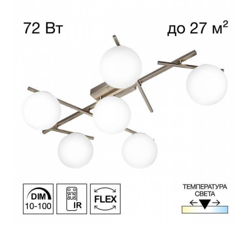 Потолочная люстра Citilux Dorsy CL223161