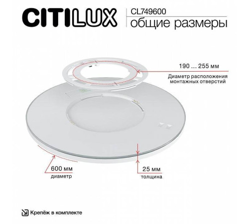 Накладной светильник Citilux NORMA CL749600