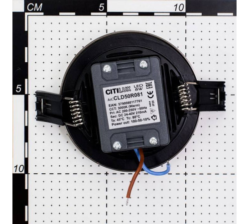 Встраиваемый светильник Citilux Омега CLD50R082