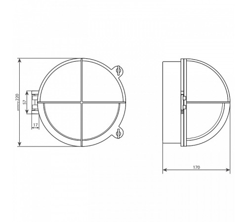 Накладной светильник Covali WL-30742