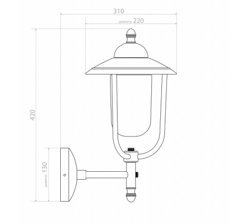 Бра Covali WL-31080