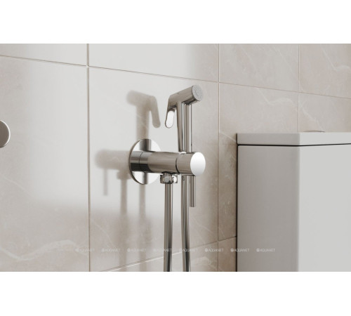 Смеситель с гигиеническим душем Bravat хром D9151CP-ENG