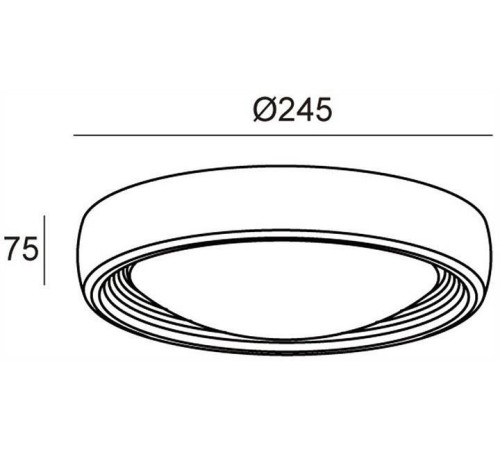 Накладной светильник Deko-Light Canis 731043