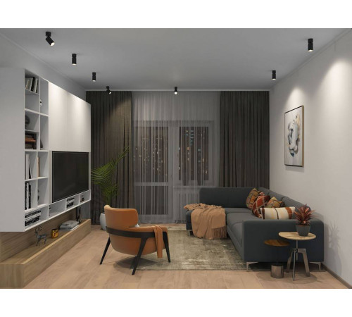 Спот Denkirs Tube DK2029-BK