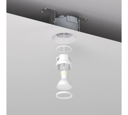 Встраиваемый светильник Denkirs INVIZ DK2081-WH