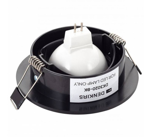 Встраиваемый светильник Denkirs Billum DK3020-BK