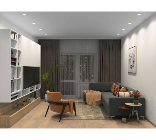 Встраиваемый светильник Denkirs DK302 1 DK3026-WH