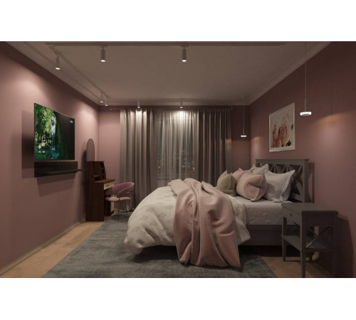 Светильник на штанге Denkirs Tube DK6202-WH