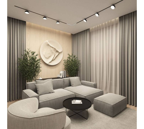 Светильник на штанге Denkirs SMART LINEAR DK8070-BK