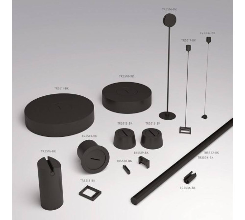 Подвес для трека Denkirs BELTY ROD TR5537-BK