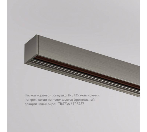 Заглушка для трека Denkirs SHINE BASE TR5735-DN