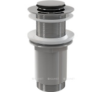 Водослив для умывальника AlcaPlast A394 Click-Clack 5/4 цельнометаллический A394