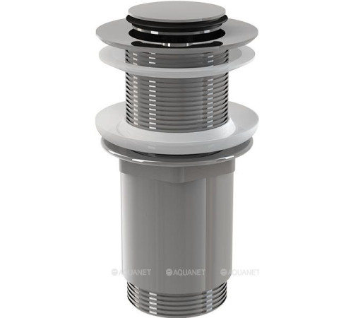 Водослив для умывальника AlcaPlast A394 Click-Clack 5/4 цельнометаллический A394