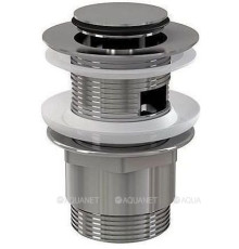 Водослив для умывальника AlcaPlast A39 click/clack 5/4 металл A39