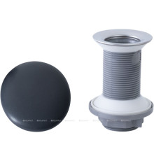 Донный клапан Allen Brau Fantasy керамический без перелива антрацит 5.11001.AN