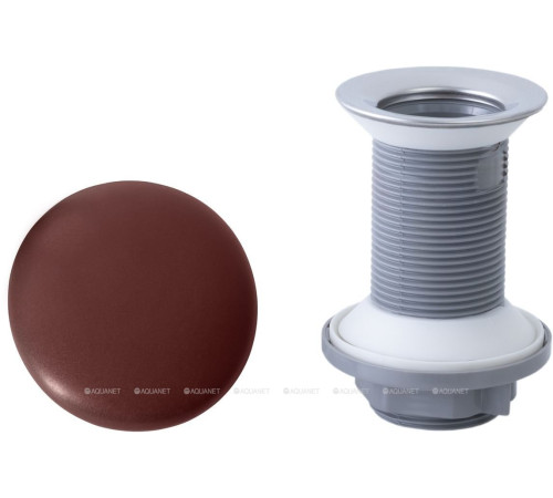 Донный клапан Allen Brau Fantasy керамический без перелива бордо 5.11001.BD