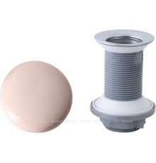 Донный клапан Allen Brau Fantasy керамический без перелива розовый 5.11001.SM