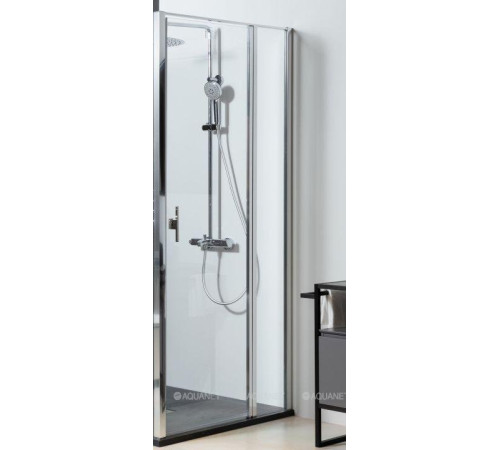 Душевая дверь в нишу Allen Brau Priority 1400 мм стекло Optiwhite хром 3.31010.00