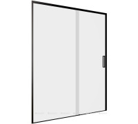 Душевая дверь в нишу Aquanet Pleasure Evo 1400 мм черный анод Easy Clean AE65-N140-BT