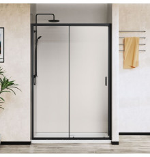 Душевая дверь Vincea City 1200 мм черный стекло прозрачное VDS-5CT120CLB