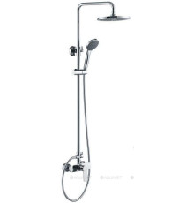 Душевая система Haiba HB2411 со смесителем и верхним душем HB2411