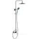 Душевая система Haiba HB2411 со смесителем и верхним душем HB2411