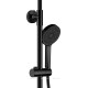Душевая система Haiba HB24590-7 со смесителем и верхним душем черный HB24590-7