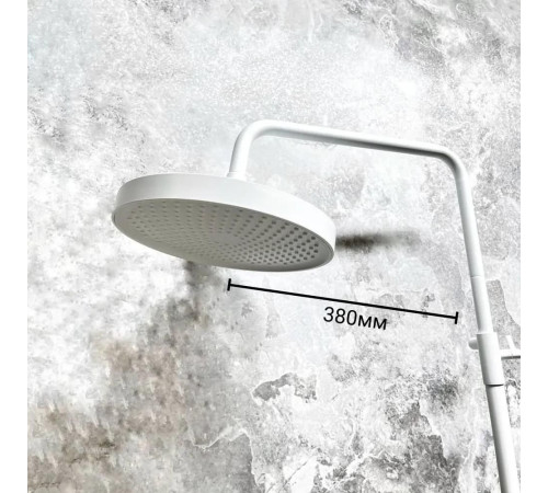 Душевая стойка Haiba HB24553-8 белый HB24553-8