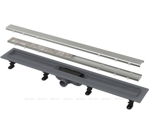 Водоотводящий желоб AlcaPlast APZ19-550 Simple для двухсторонней решетки 550 мм APZ19-550