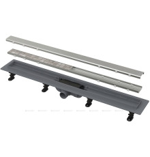 Водоотводящий желоб AlcaPlast Simple для двухсторонней решетки 650 мм APZ19-650